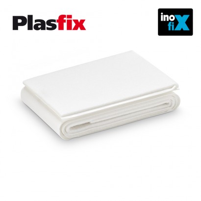 Pack 1 feltre blanc sintètic adhesius diàmetre 1000x85mm plasfix inofix