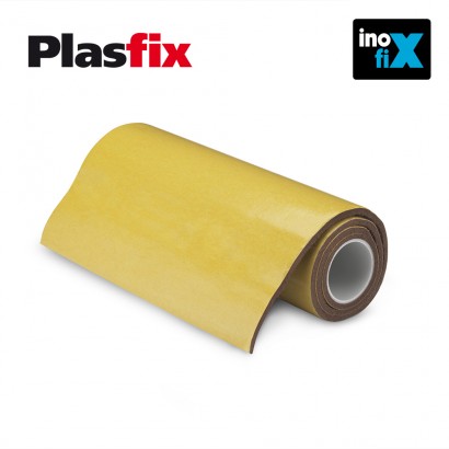 Pack 1 feltre marró sintètic adhesius diàmetre 200x500mm plasfix inofix