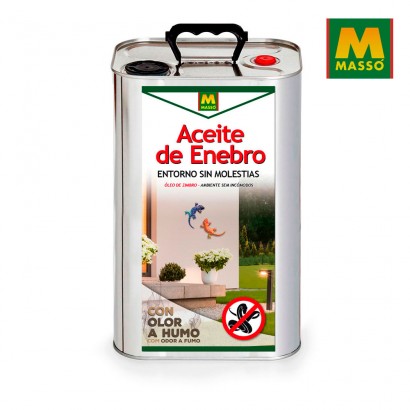 Aceite de enebro repelente de serpientes 1l massó 