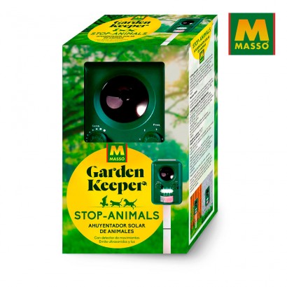 Stop animals espantall solar