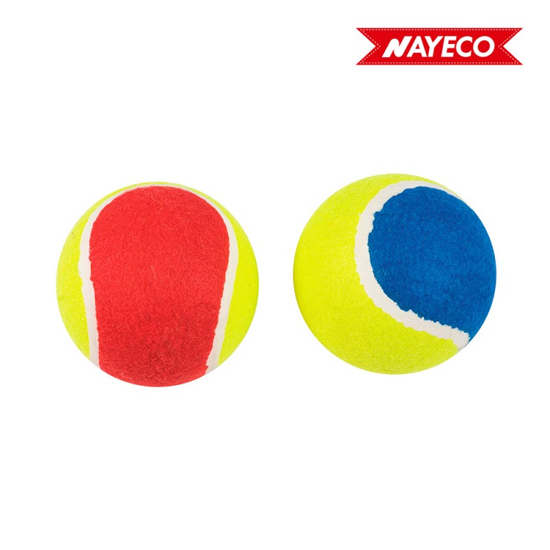 Pack 2ud pilota de tenis 6cm 