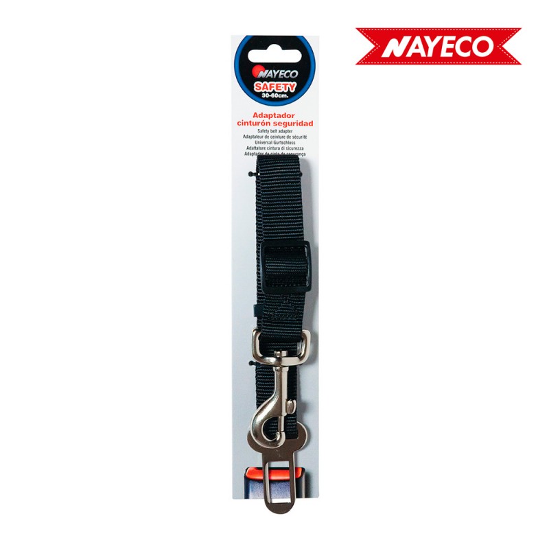 Adaptador-cinturó seguretat 20mm negre 