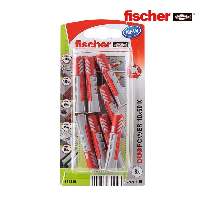 Blister 8 tacs duopower 10x50 fischer