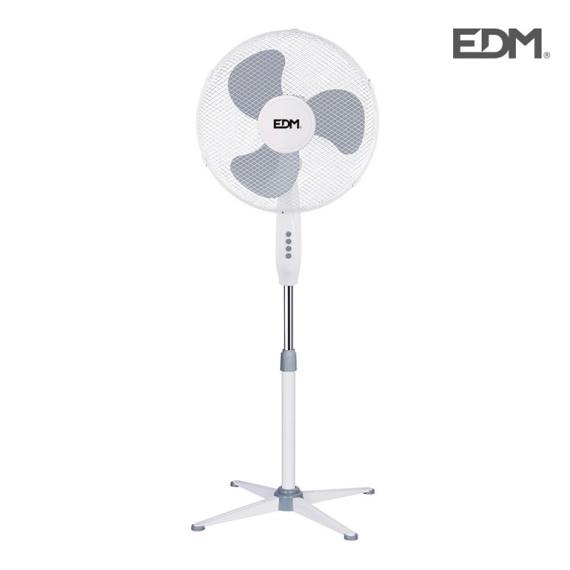 Ventilador peu 45w d.45cm alçada regulable 60-80 edm