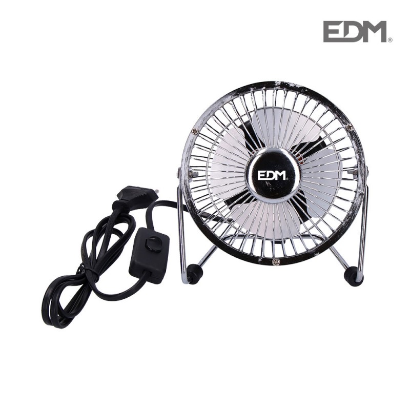 Mini ventilador industrial 15w ø10cm aspes 1.4 m3/min edm 