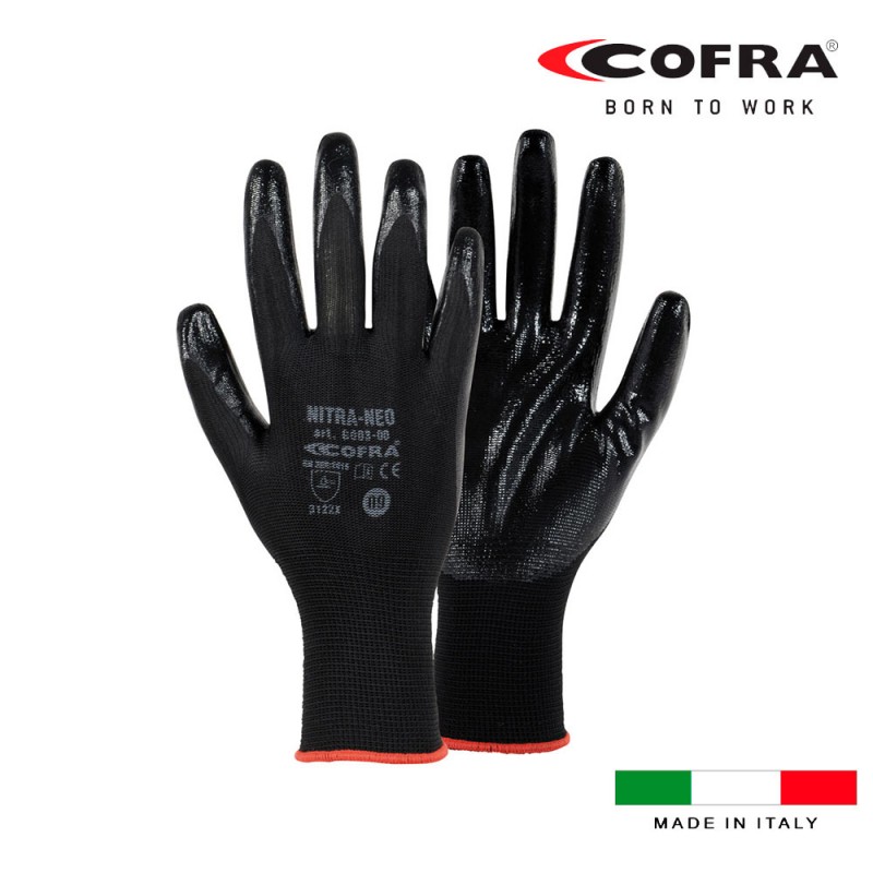 Guant  de nitril nitra neo talla 9 l cofra