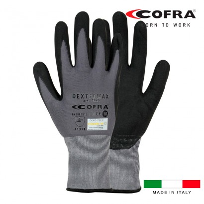 Guant nitril-poliuretà dextermax talla 8 m cofra