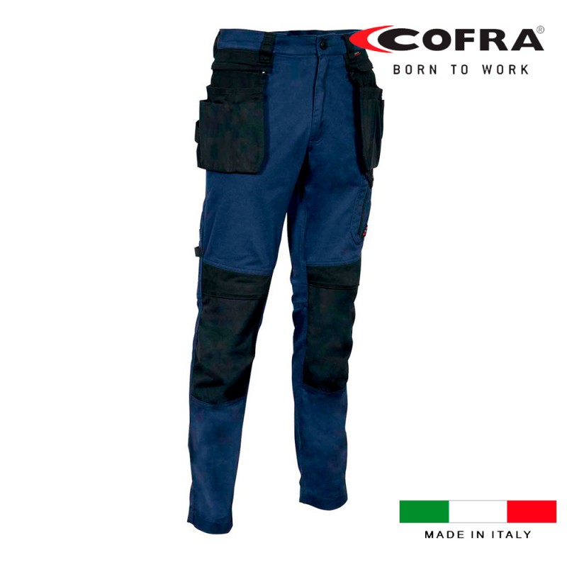 Pantalon kudus azul marino negro cofra talla 38