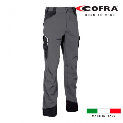 Pantalons  hagfors gris fosc negre cofra talla 38