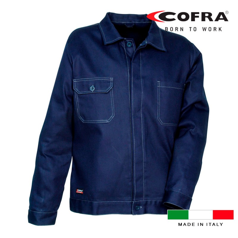Cazadora port louis azul marino cofra talla xl