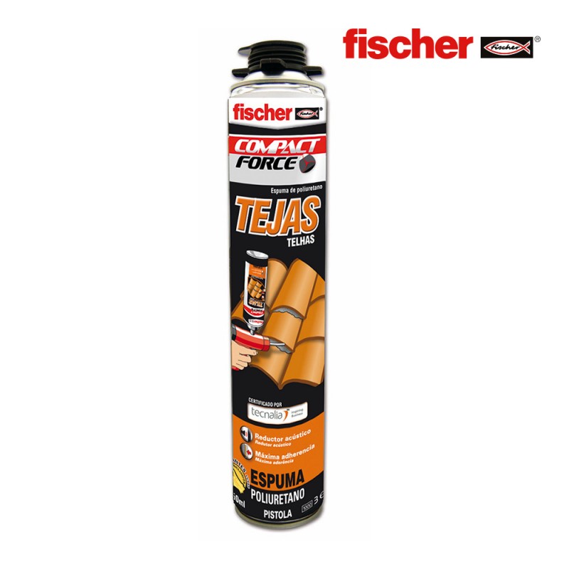 Espuma per teulades pistola 750ml fischer