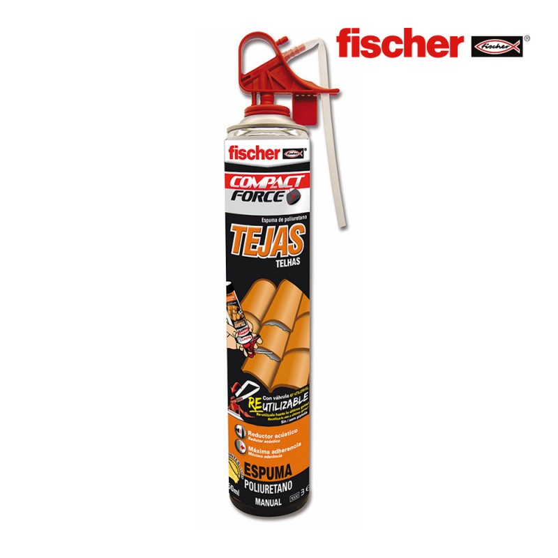 Espuma per teulades manual 750ml fischer