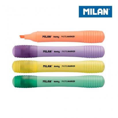 Pack 4 fluorescentes varios en estuche milan