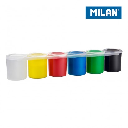 Estoig tempera 25ml 6 colors milan 