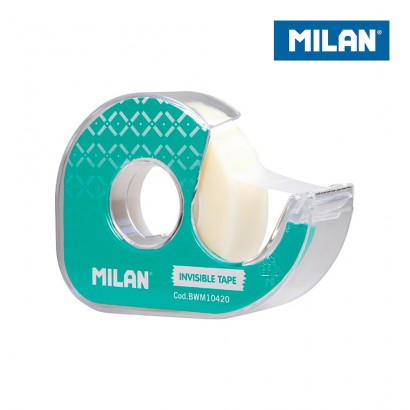 Blister cinta adhesiva invisible 19mm x 33mts milan