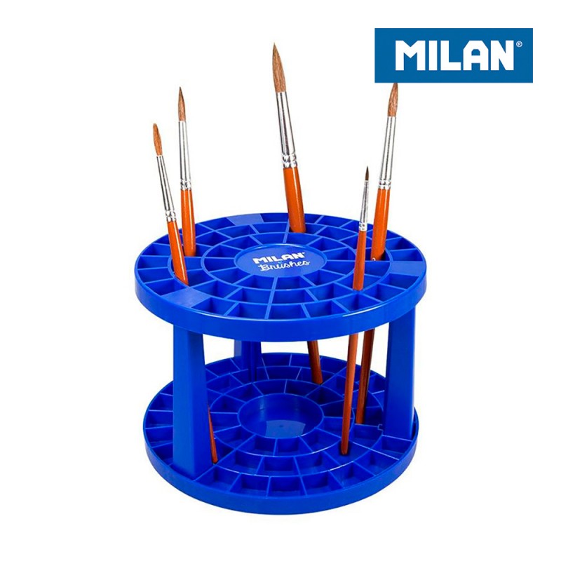 Soporte para pinceles 49 agujeros milan