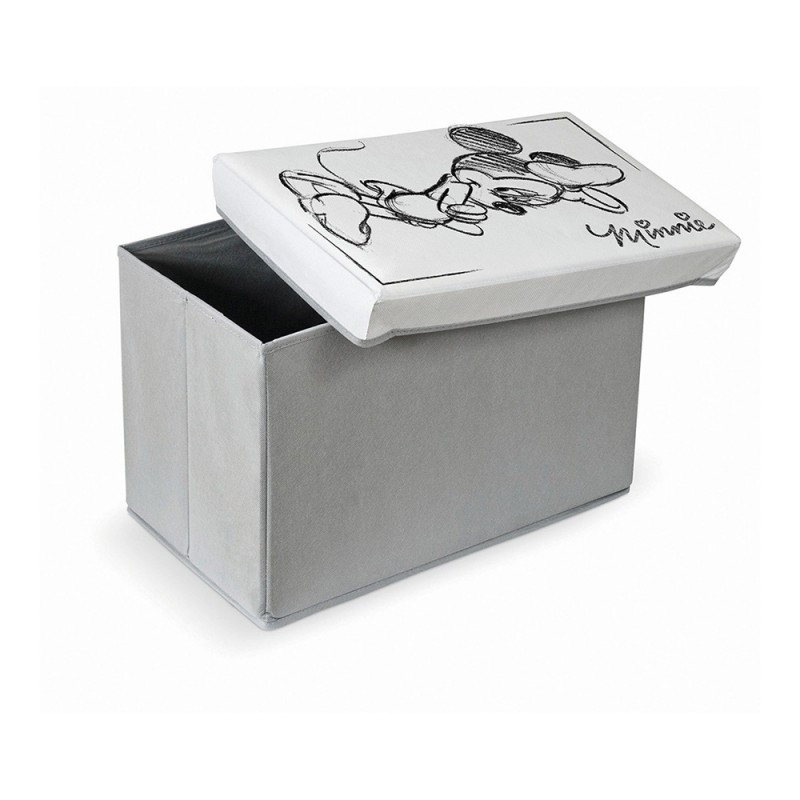 Pouf xl minnie amb emmagatzematge 49x31x31cm
