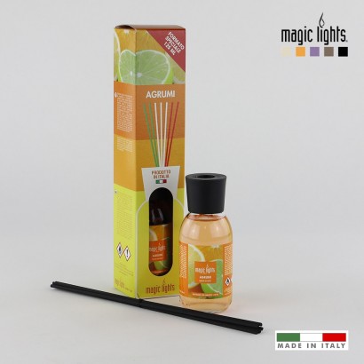 Difusor aroma mikado cítrics 125ml .  magic lights 