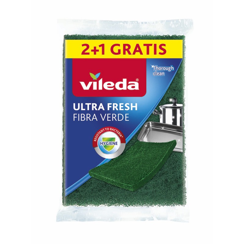 Fibra verda ultra fresh 2+1 166240 vileda 