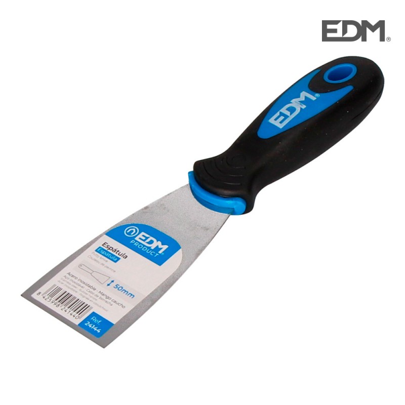 Espàtula professional mànec cautxo 50mm edm