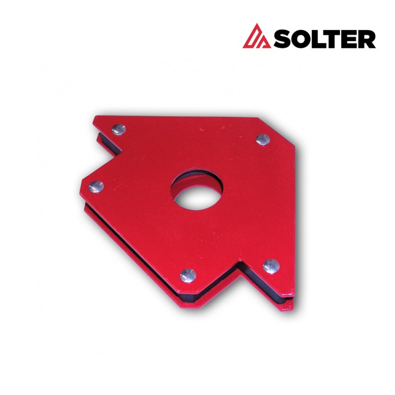 Esquadra magneto eco 45º-90º 10.2x15.5x1.7 cm. solter 