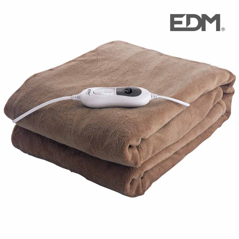 Manta elèctrica 120w 180x130cm edm 