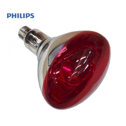 Bombeta infrarojos 250w e27 vermella (terapèutica) philips 