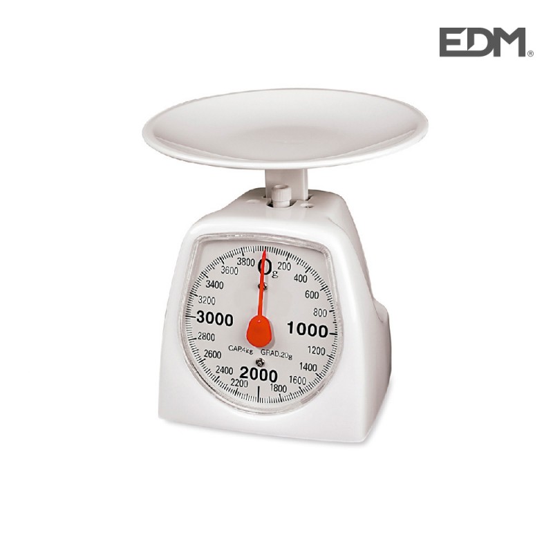 Bàscula per cuina mecànica max. 4kg edm 