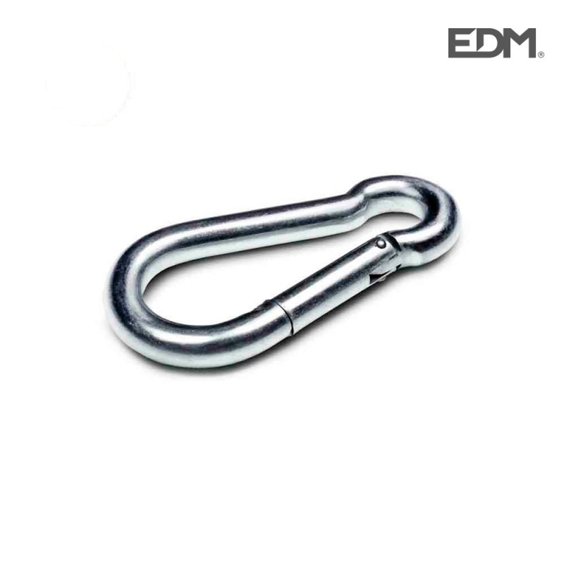 Mosqueton bombero  zincado 6cmxø6mm