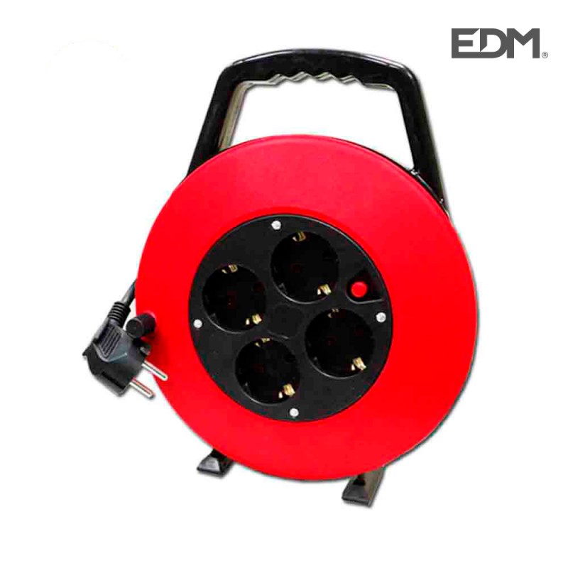 Enrotllacables llar 10mts 3x1-4 tomes t/tl  edm 