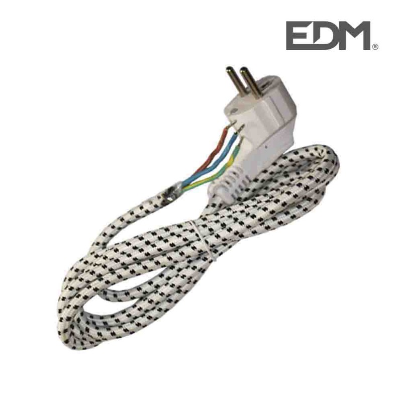 Recanvi cable planxa 3x0.75 1,8m edm 