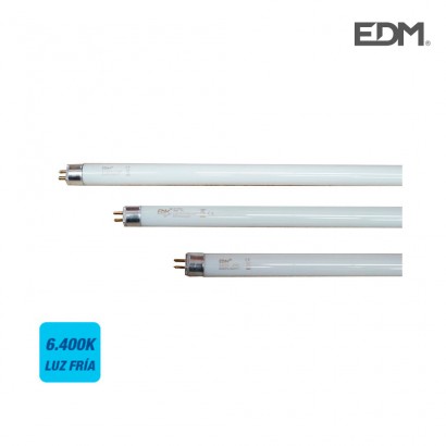 Tub fluorescent 15w llum freda 6500k t-8 edm 