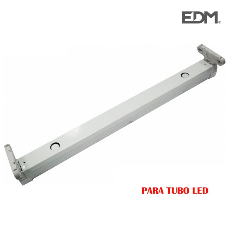 Regleta per a 2 tubs de led de 9w (eq 2x18w) 61cm edm 