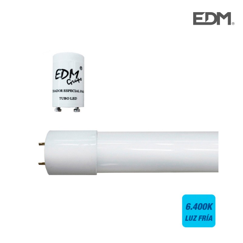 Tub led t8 9w 800 lm 6500k llum freda (eq.18w) edm