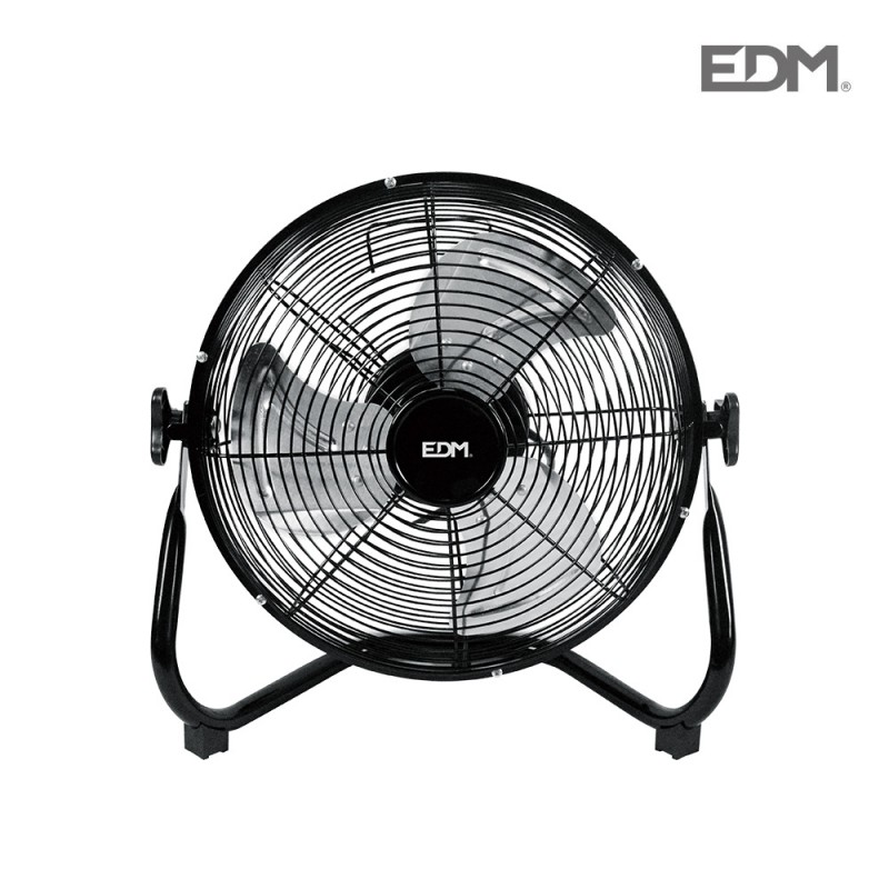 Ventilador industrial de terra  negra  ø30cm 45w 31m3/min edm 