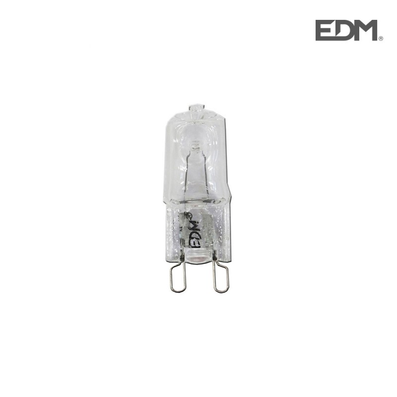 Bombilla halogena g-9  60w clara 220/240v edm