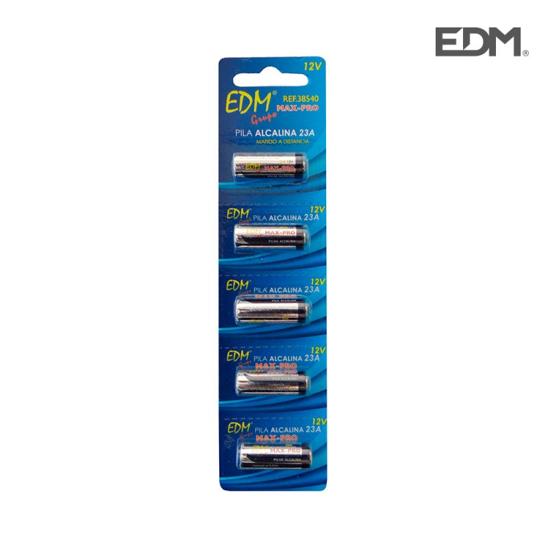 Pila alkalina 23a 12v (mando a distancia) edm