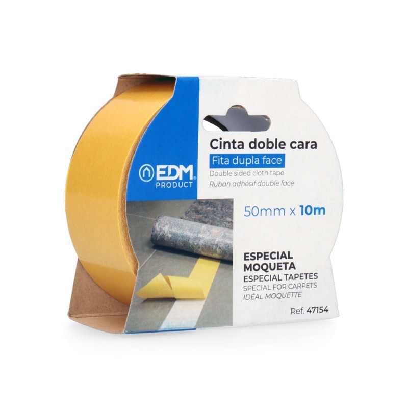 Cinta adhesiva doble cara 10m x 50mm edm 