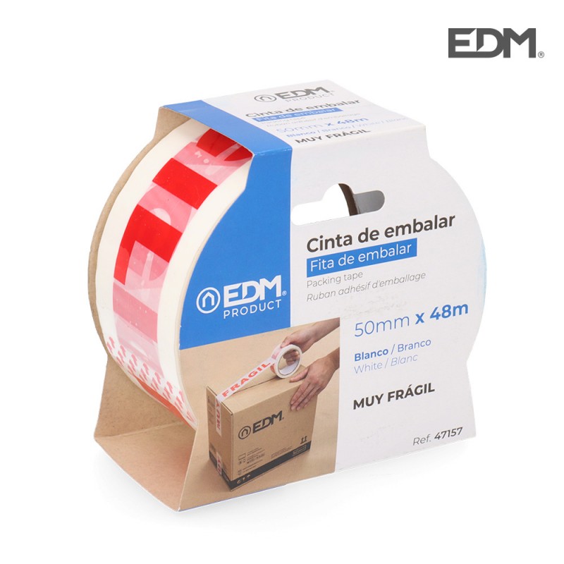 Precinte molt fràgil 48 micres 50m x 50mm edm 