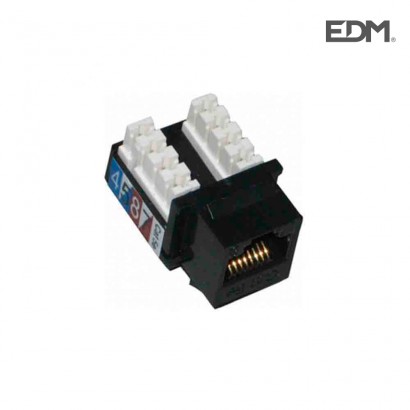 Toma rj45 90º cat 6e utp 