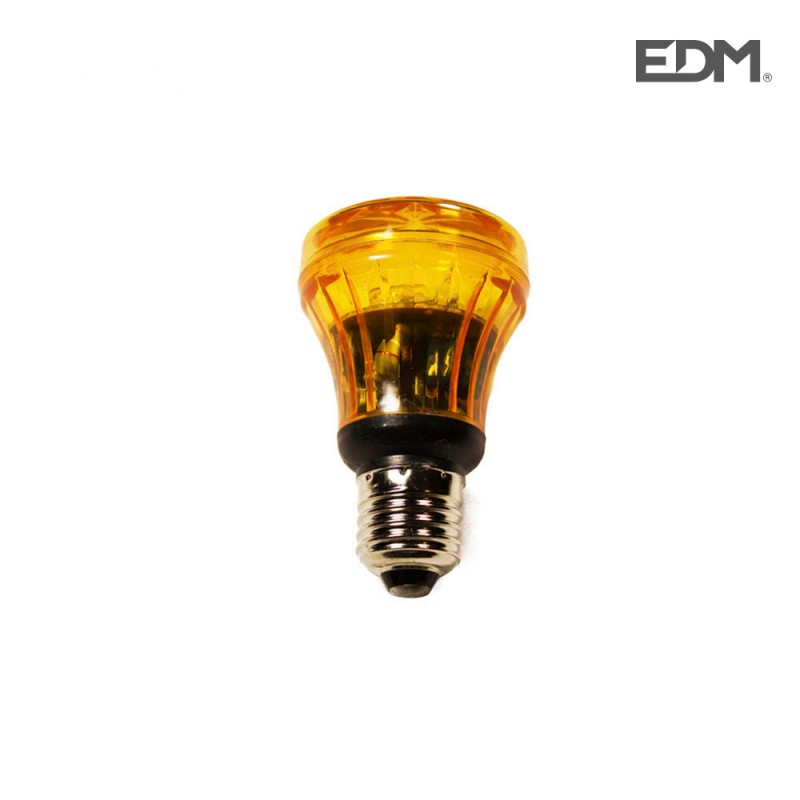 Bombeta flash e-27 groc 10w 