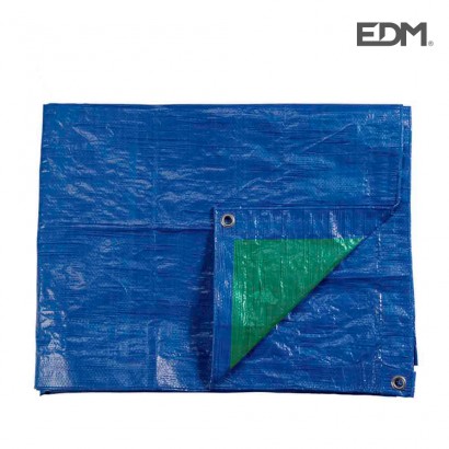Tendall 2x3mts doble cara blau/verd ullets de metall densitat 90grs/m2 edm 