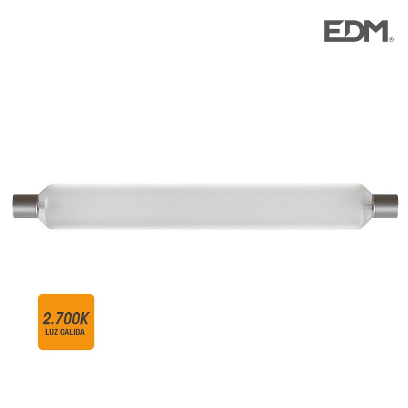 Sofito led s19 8w 700 lm 2700k luz calida ø 3,8 x 30,9 cm edm