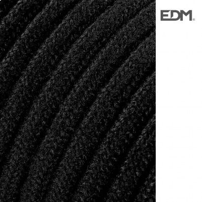 Cable cordó tubulaire 2x0.75mm c41 negre 25mts euro/mts