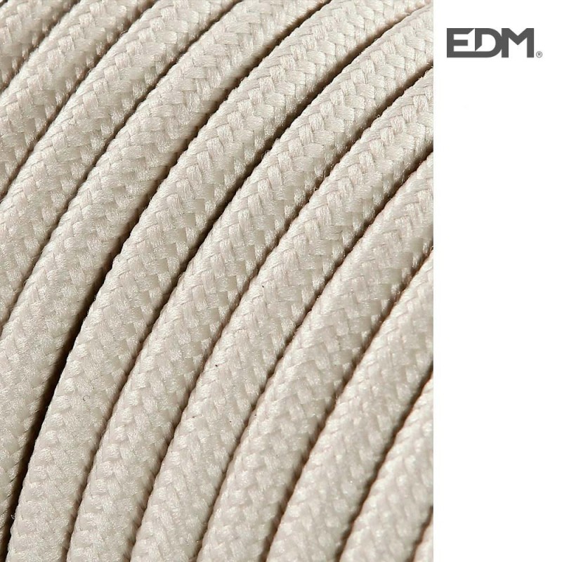 Cable cordó tubulaire 2x0.75mm cotó 25mts euro/mts