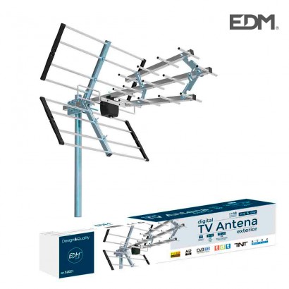 Uhf antena tv edm 470-694 mhz 