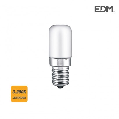 Bombeta peveter led e14 1.8w 130 lm 3200k llum càlida edm