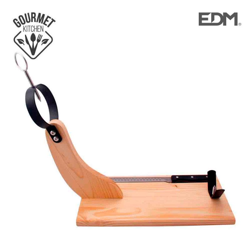 Jamonero premium con cuchillo incluido