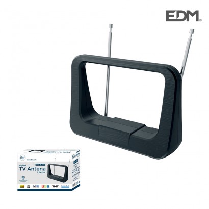 Uhf antena inferior tv edm 470-862mhz clàssic series 170x120x60mm 