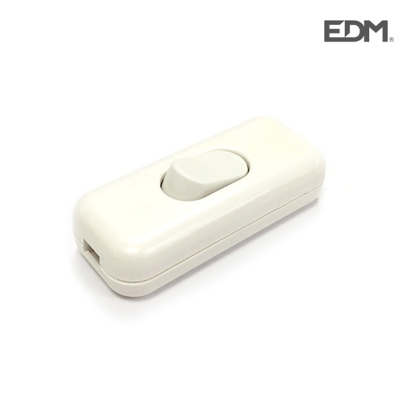 Interruptor de pas blanc edm 